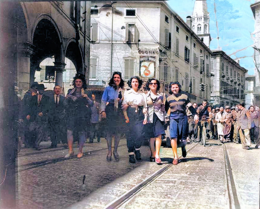 22 aprile 1945, liberazione di Modena
